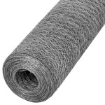 TELA EXAGONAL GALVANIZADO PARA GALINHEIRO - MALHA 2
