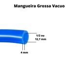Mangueira Grossa do Vacuo Azul Ordenhadeira
