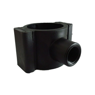 01 Abraçadeira Cano 50mm Rosca 1/2 Chaveta P Ordenha