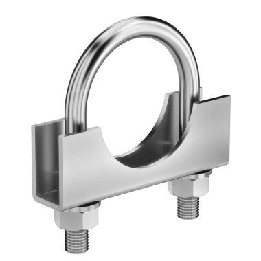 Abracadeira Tipo U em Ferro Cano 63mm