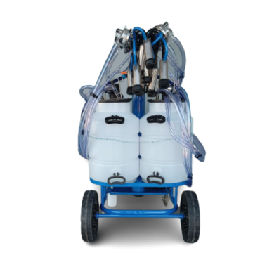 ORDENHA MOVEL PARA 4 VACAS 2 CONJ DUPLOS -  BOMBA 450 