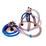 ORDENHA MOVEL PARA 4 VACAS 2 CONJ DUPLOS -  BOMBA 450 