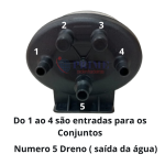 Lavador Para Ordenhadeira Automático Para Balde Ao Pé