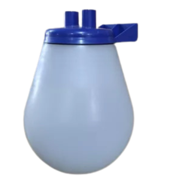 Deposito De Vacuo Aereo 25 Lts Plastico Entrada 50mm