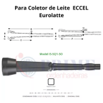 Teteira Importada Tipo Euro/prime Eccel Quadrada Alta Vazao